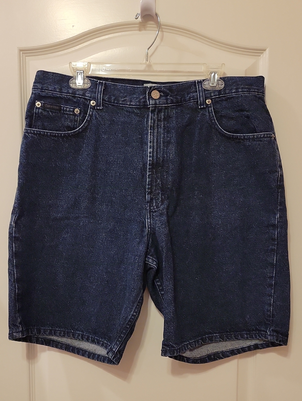 Calvin Klein Jeans Navy Denim Shorts